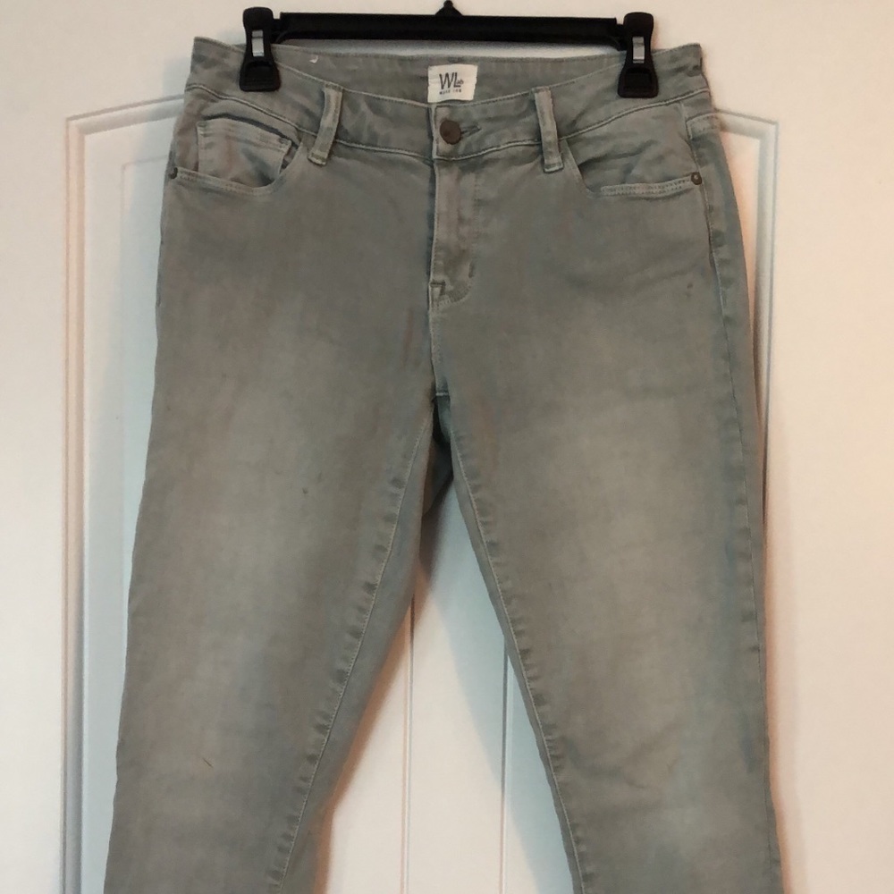 WashLab Green-Blue Jeans